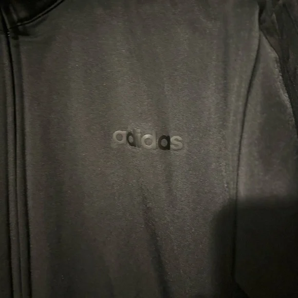 Adidas, Men’s ESSENTIALS WARM-UP 3-STRIPES TRACK JACKET. Size Medium - Picture 7 of 8